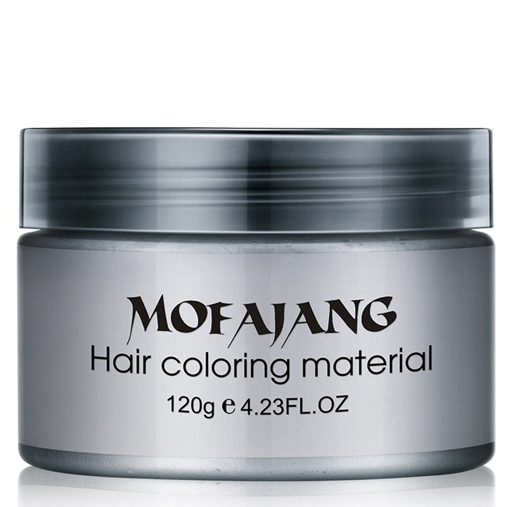 Grandma Grey Hair Mud Disposable Hair Coloring Cream