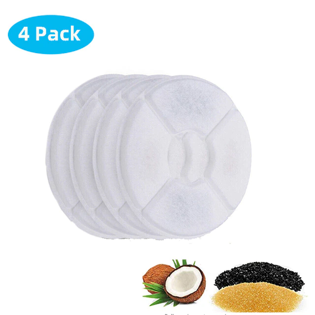 Round Pet Water Dispenser Filter Element Filter Cotton