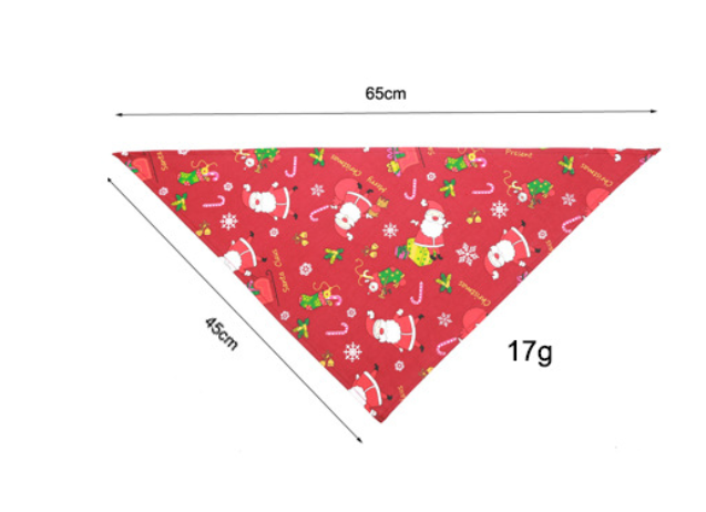 Christmas Triangle Bandana