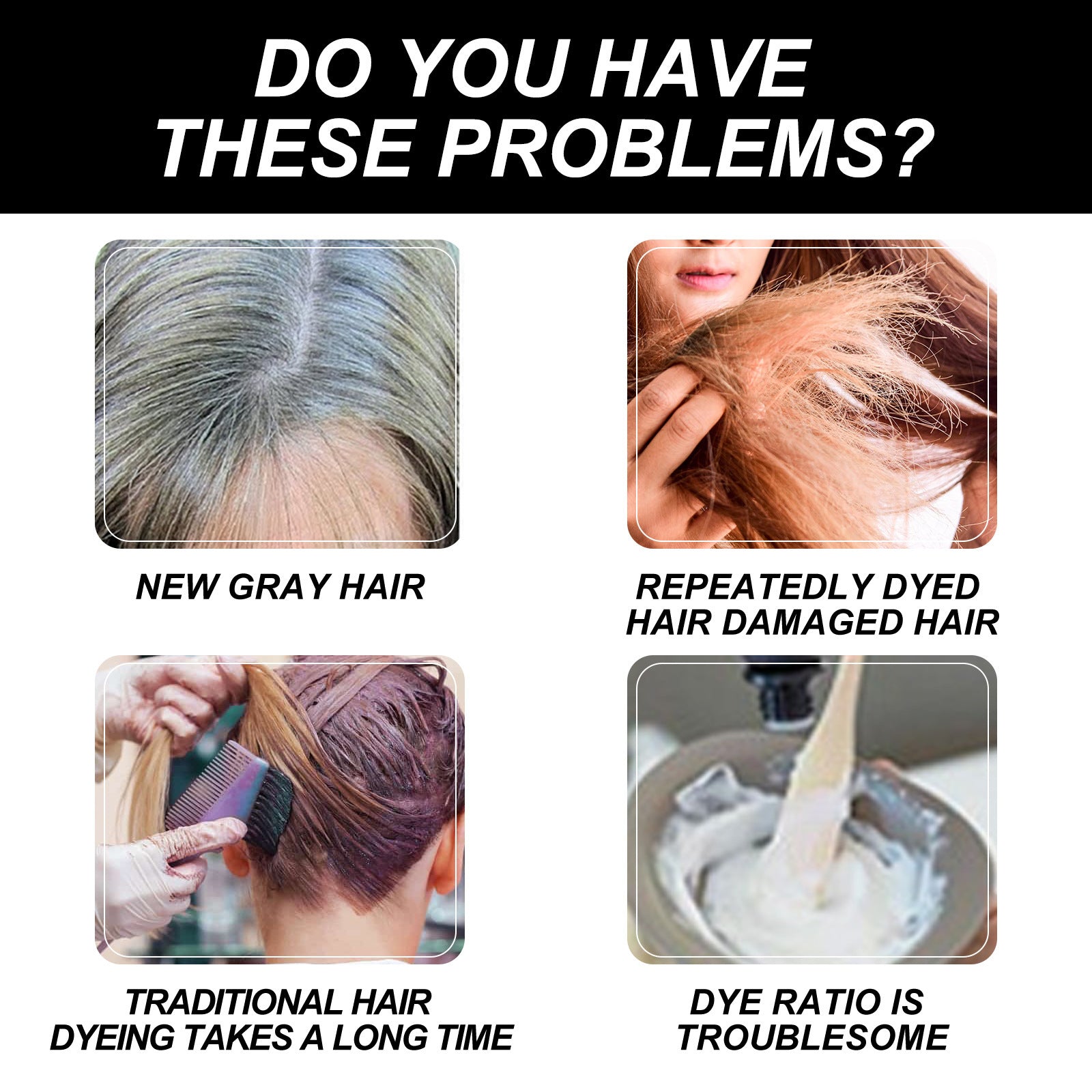 Hair Color-free Hair Cream