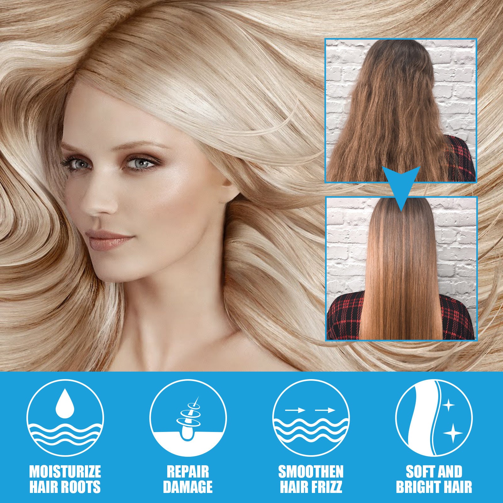 Moisturizing Smooth Hair Care Mask Repair