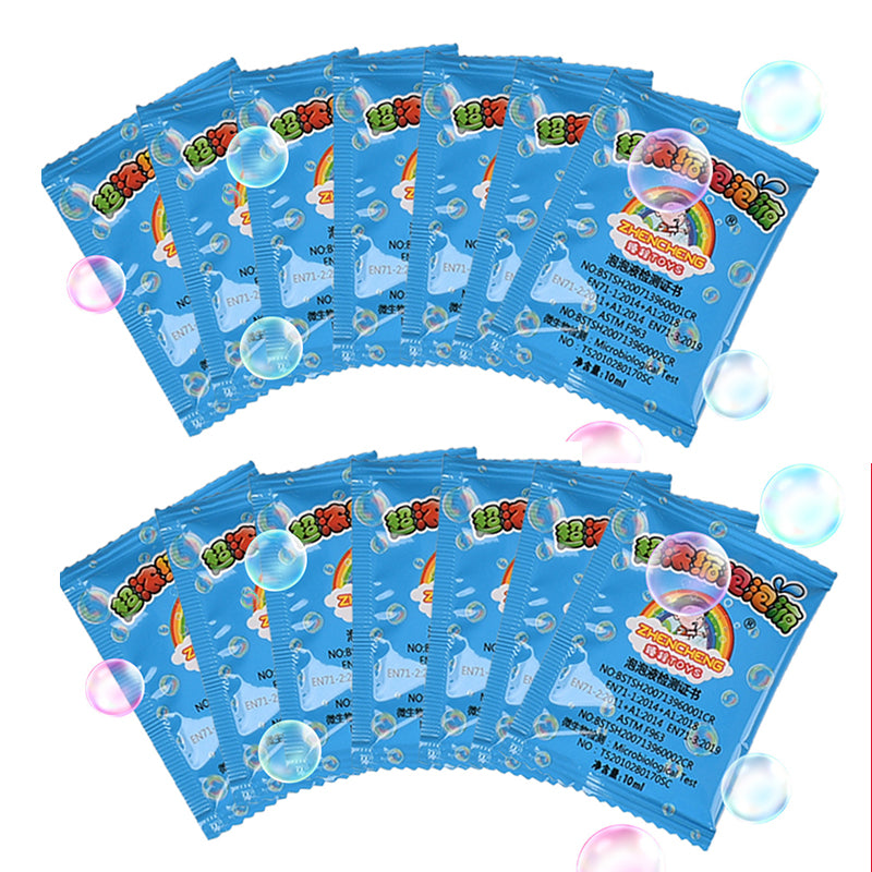 Colorful Supplement Concentrate Bubble Water