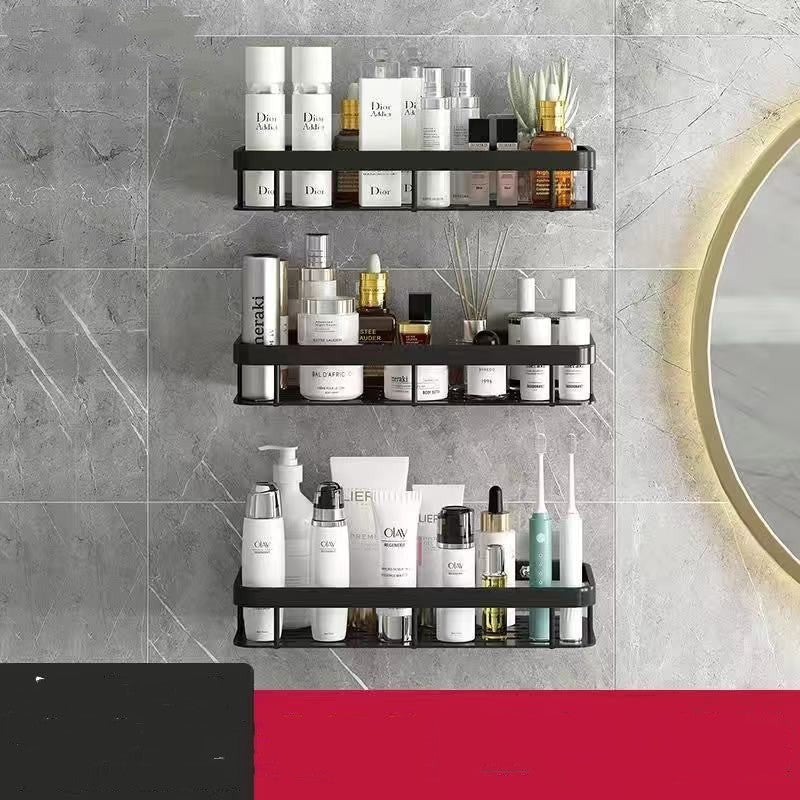 Toilet Punch-free Space Aluminum Storage Rack