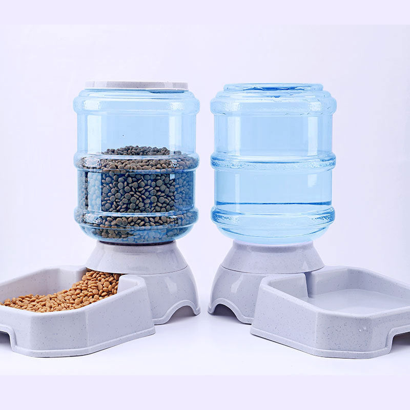 Automatic Pet Feeder Water Fountain